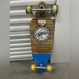 Striped Multicolor Longboard